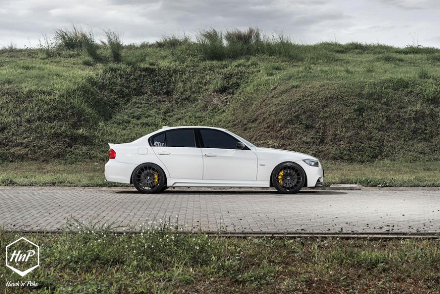  BMW 3-Series on ATS Wheels 2014 года  (фото 4 из 21)
